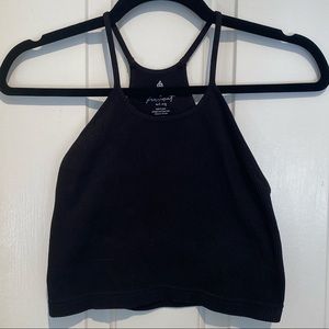 Black Free People Movement Cropped Tank